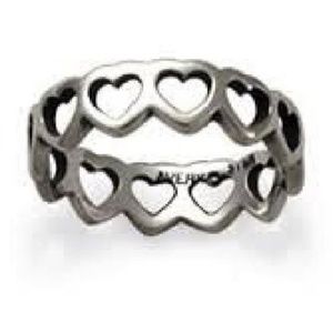 James Avery TINY HEARTS BAND Ring 5